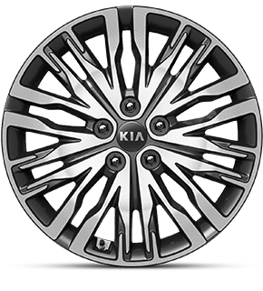 245/45R 18" Machine-Finished Alloy Wheel