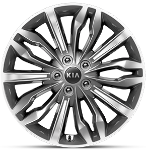 245/40R 19" Chrome-Sputtered Alloy Wheel