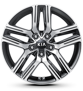 عجلات ألمنيوم مقاس 17 بوصة 225/45 R17 _ رمادي معدني داكن 