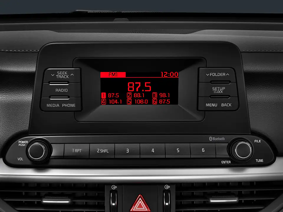 شاشة 3.8بوصة للتحكم بالظام الصوتي