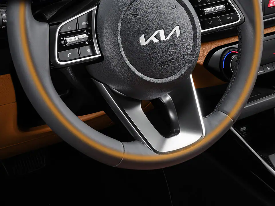 عجلة القيادة قابلة للتسخين