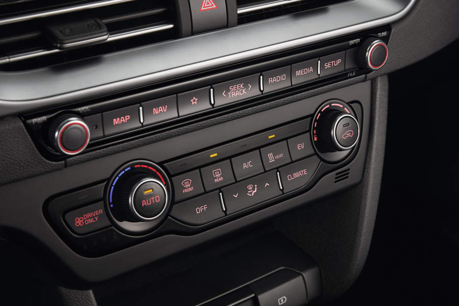 Separate HVAC controls