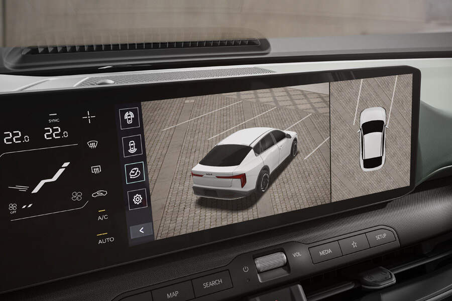 شاشة مراقبة الرؤية المحيطية (SVM)