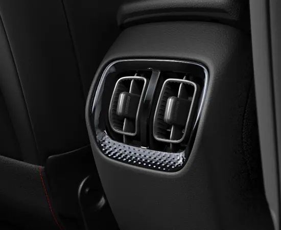 2nd-row rear air-ventilation