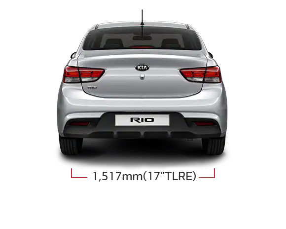 Kia Rio 4 Door Dimensions