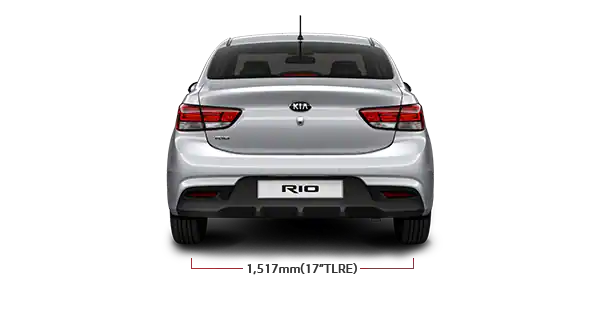 Kia Rio 4 Door Dimensions