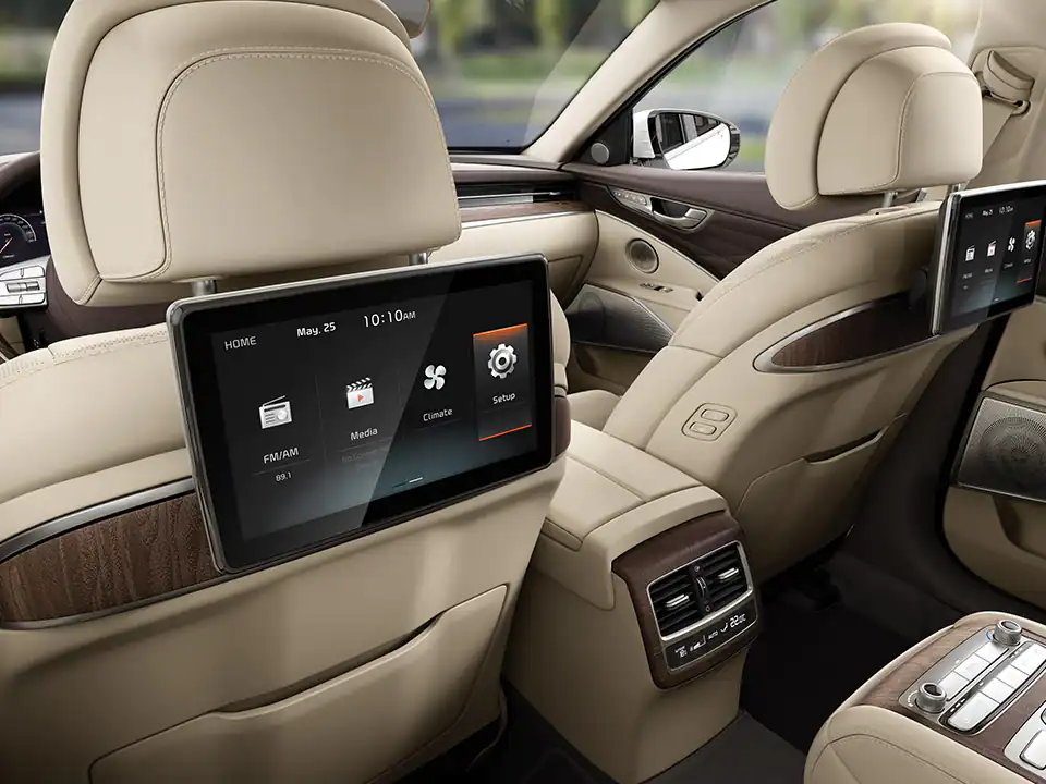 نظام ترفيه خلفي مزدوج