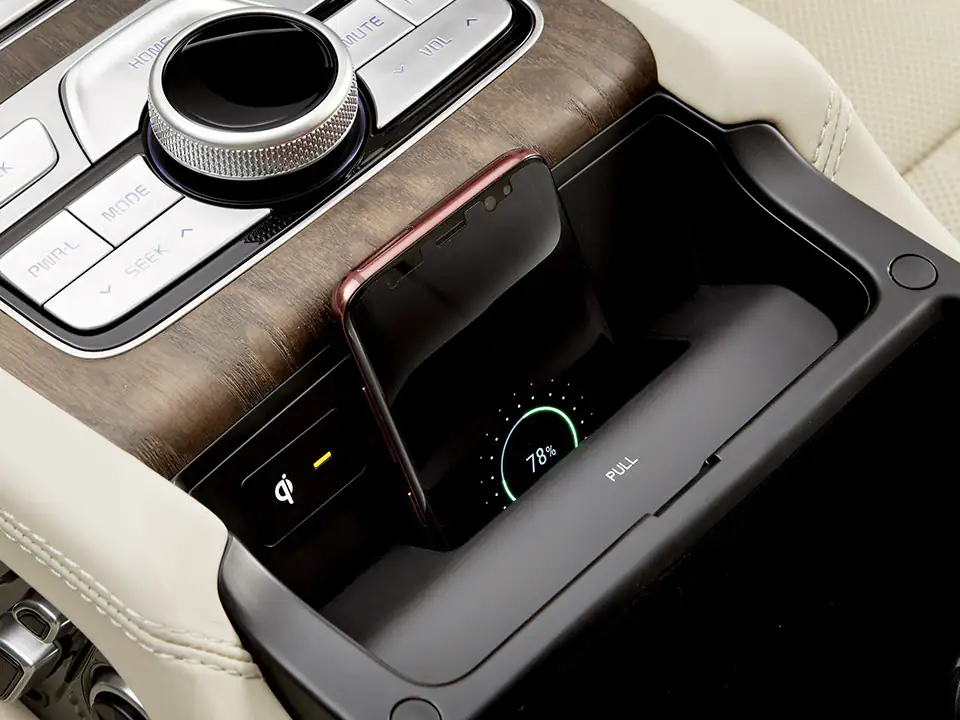 شاحن لاسلكي للهواتف الذكية (خلفي)