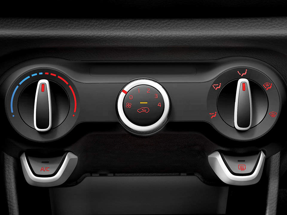 Manual temperature control