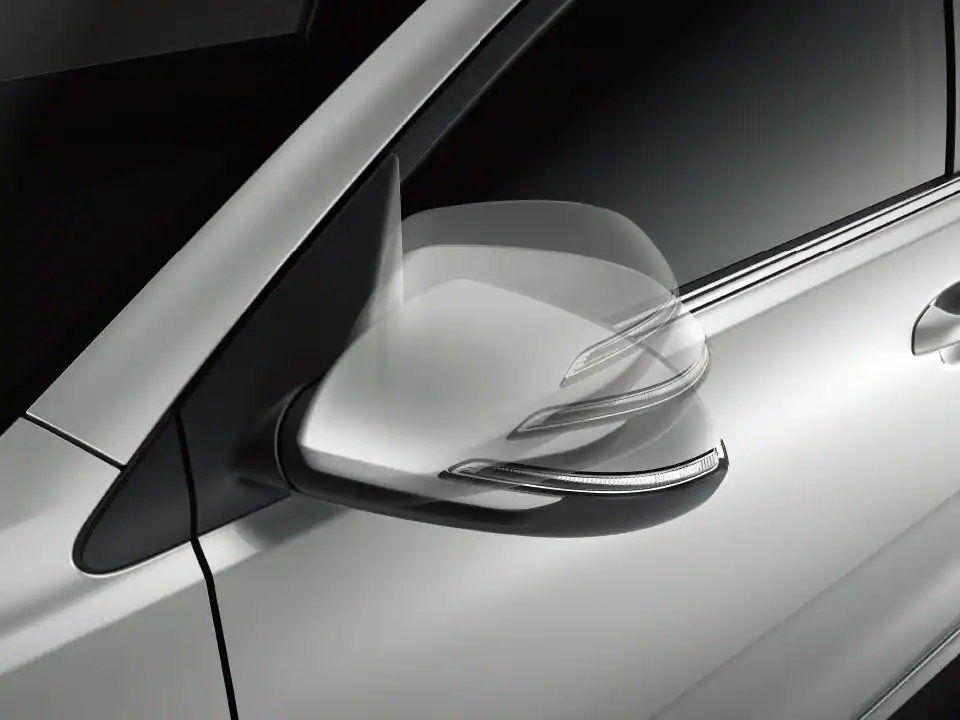 Electric folding mirrors