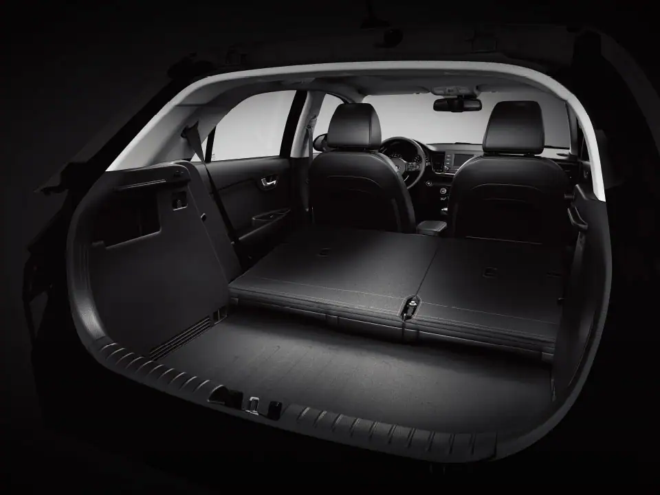 Full-folding 2nd row seats