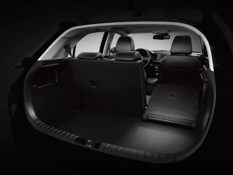 60:40 split-folding rear seats