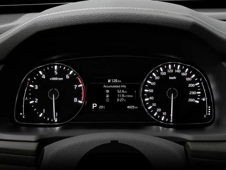 Supervision cluster with 4.2” color screen