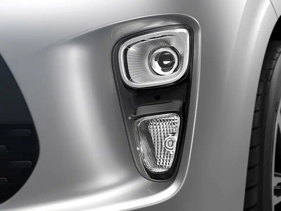 Projection fog lamps with DRL