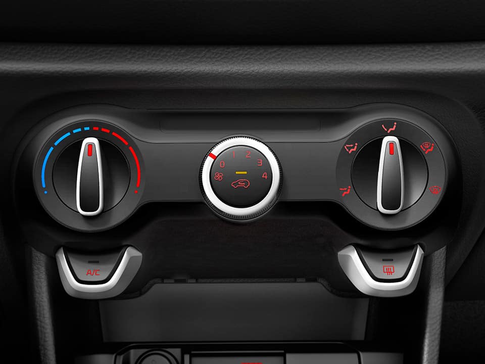 Manual temperature control