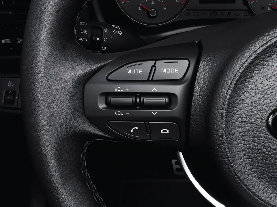 Steering wheel audio remote control