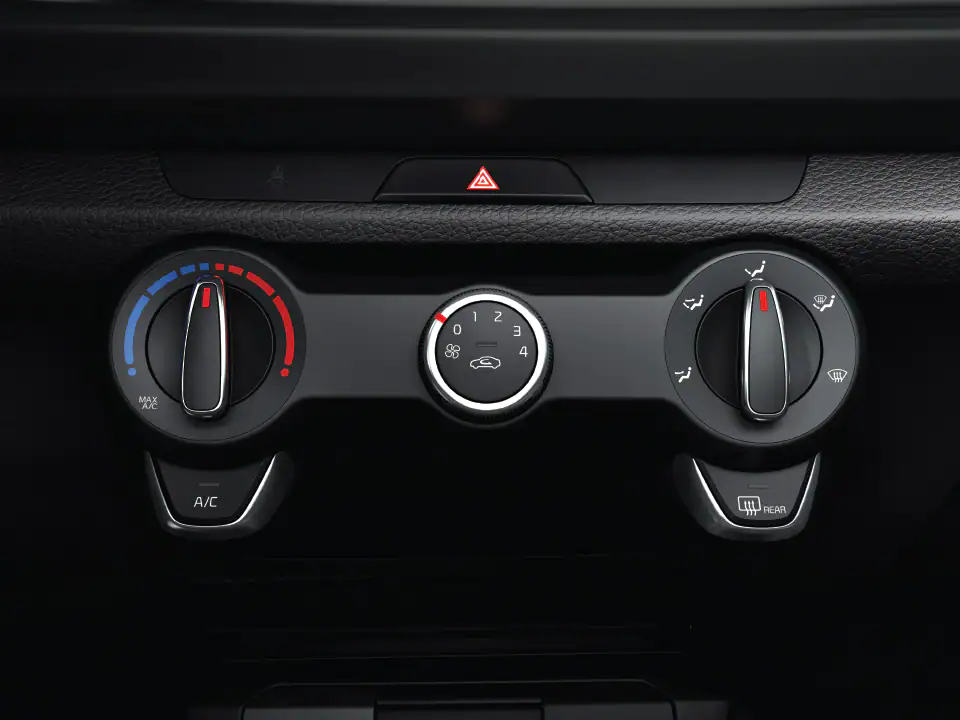Manual climate control